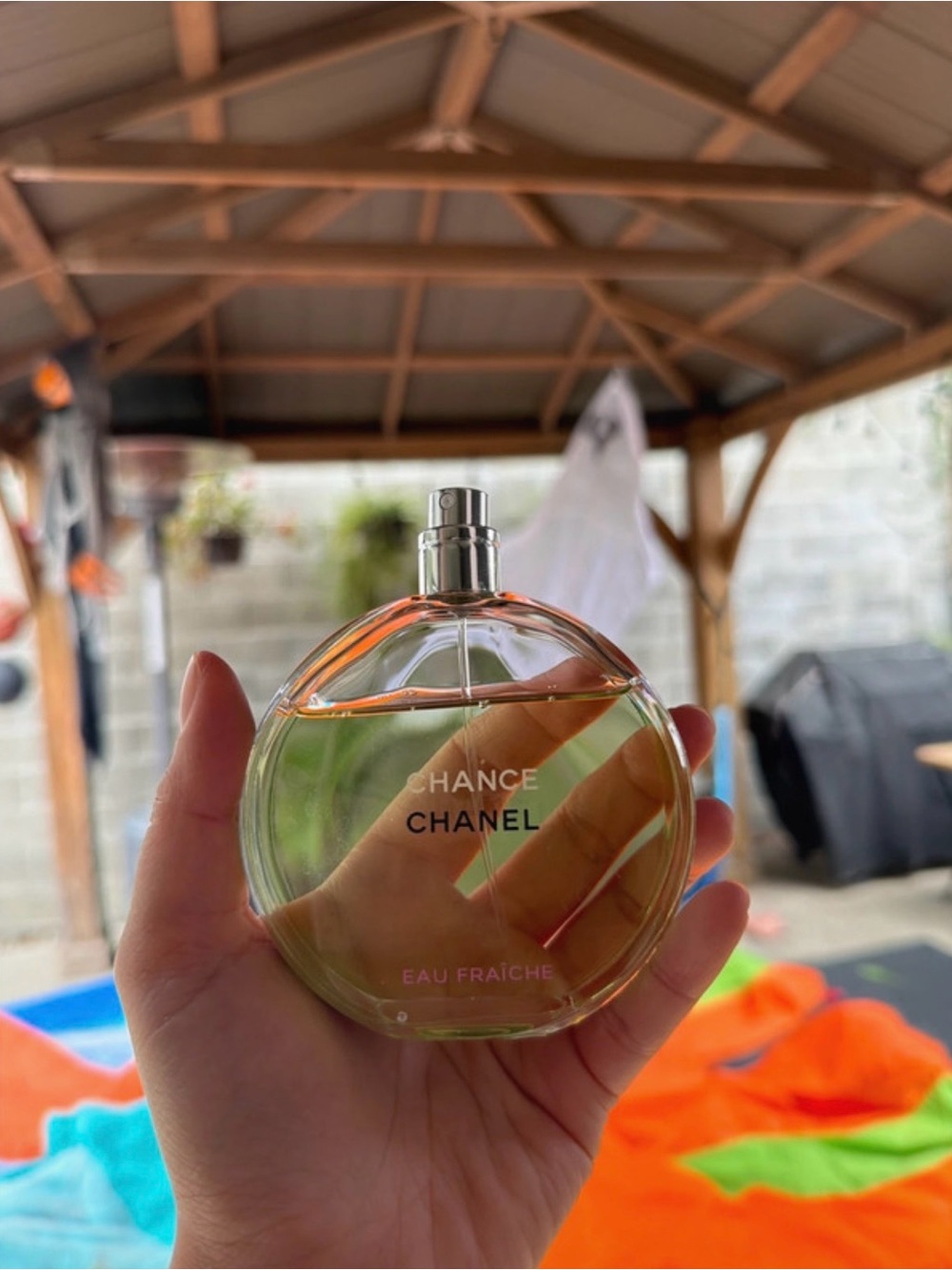 CHANEL Chance Eau Fraîche Bottle - Light Green Liquid